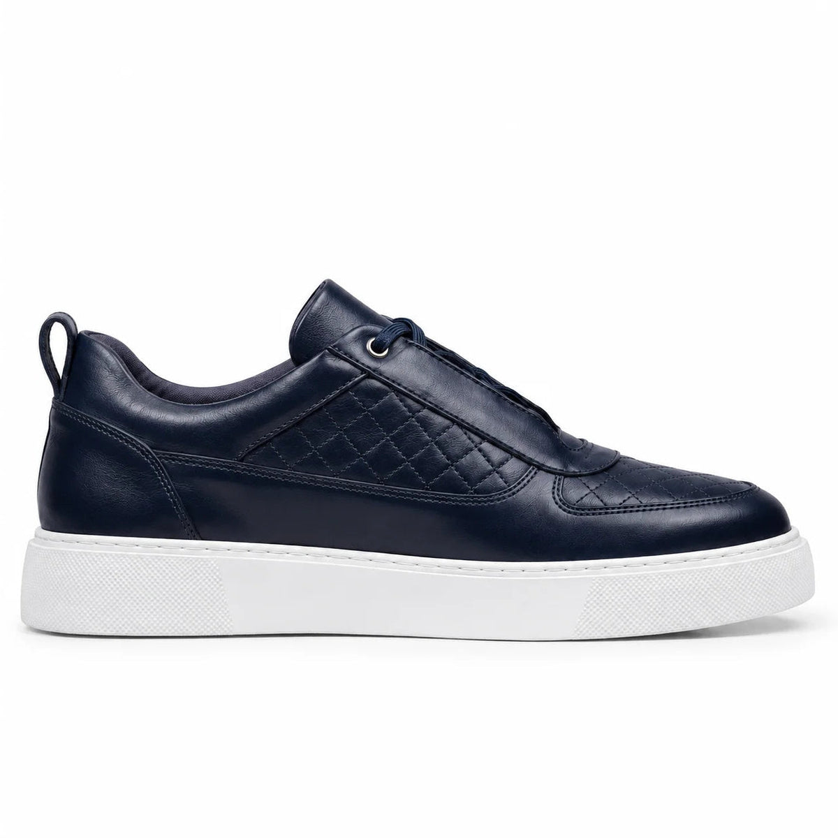 Sneaker Cuir Véritable Matelassé | VELCUIR