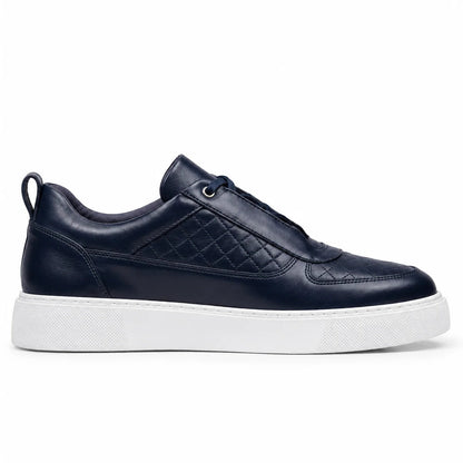 Sneaker Cuir Véritable Matelassé | VELCUIR