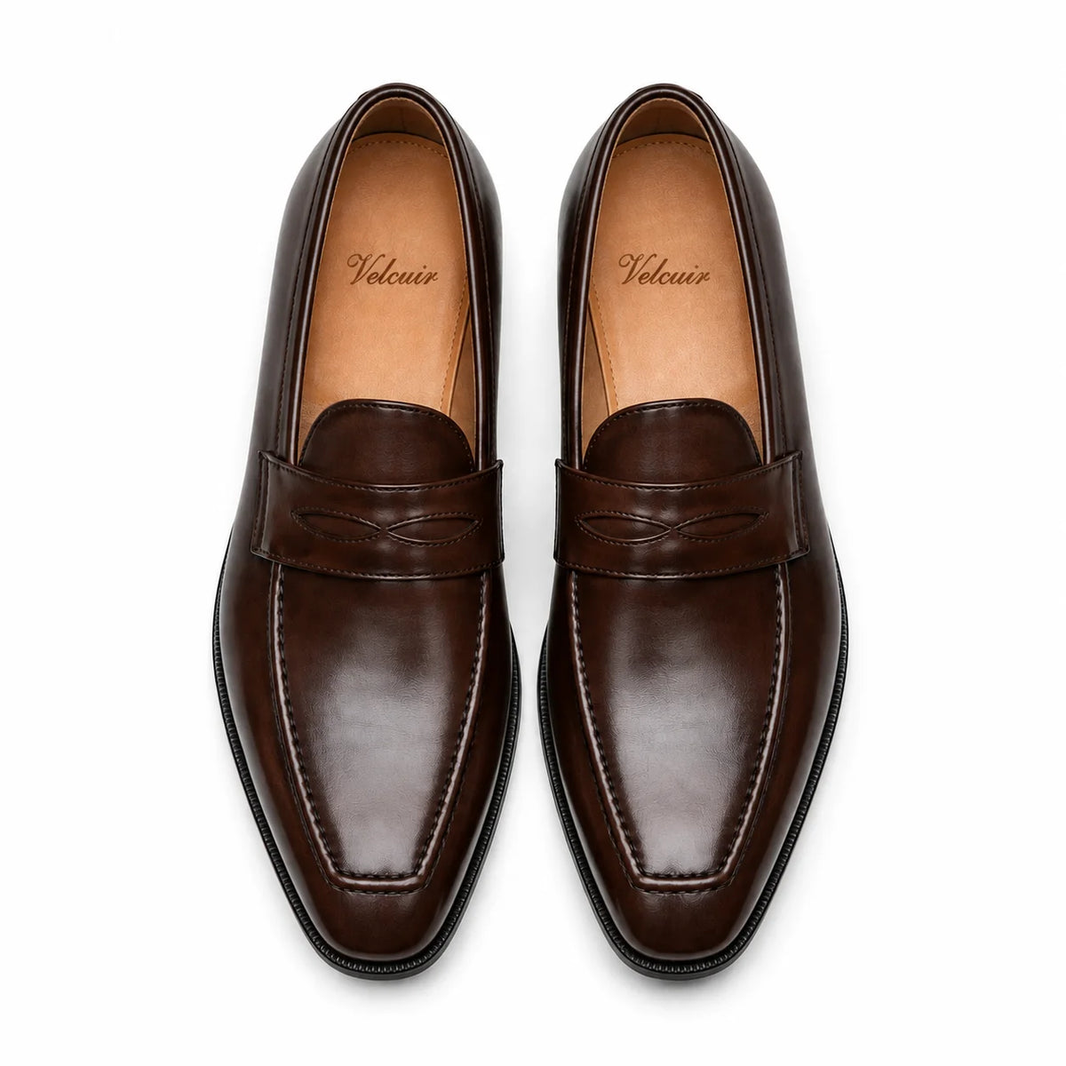 VELCUIR - Mocassin Classique | 100% Cuir Véritable