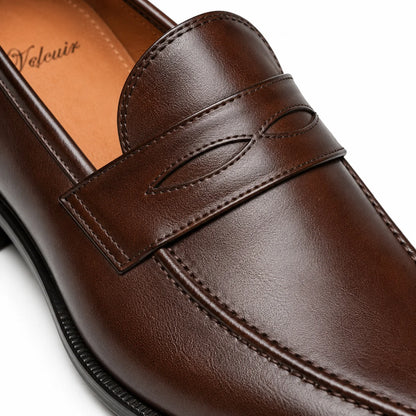 VELCUIR - Mocassin Classique | 100% Cuir Véritable