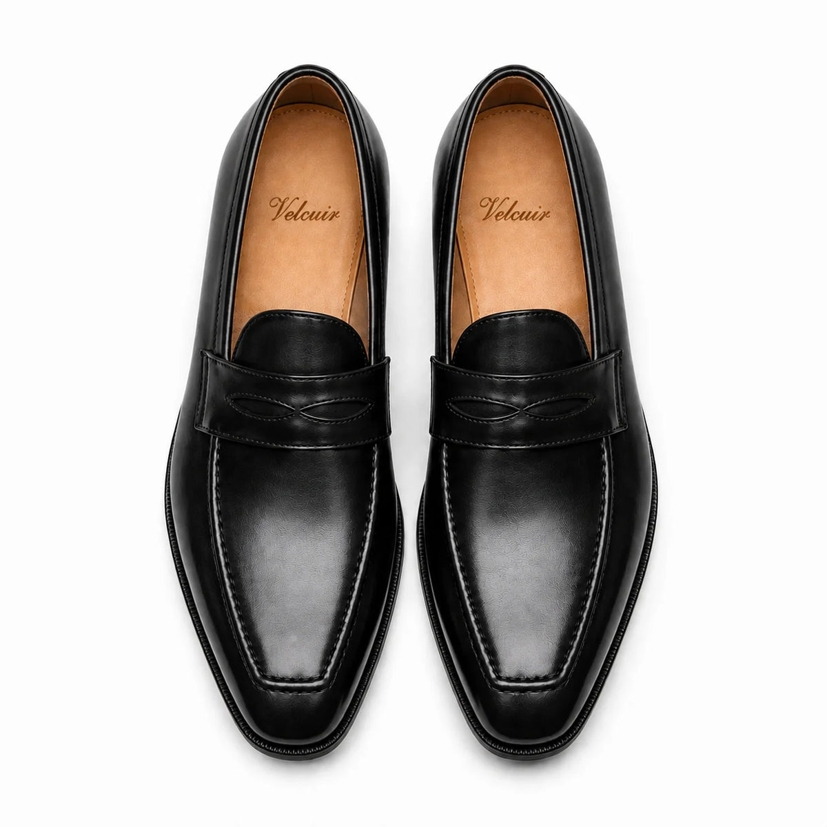 VELCUIR - Mocassin Classique | 100% Cuir Véritable