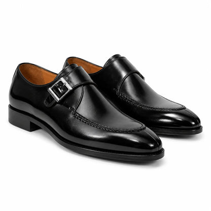 Chaussure Moc-Toe en Cuir Naturel – Design Italien Élégant